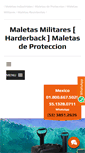 Mobile Screenshot of maletas-militares.com
